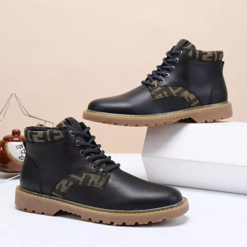 Cheap Fendi Fashion Boots For Men #1373358 Replica Wholesale [$82.00 USD] [ITEM#1373358] on Replica Fendi Fashion Boots
