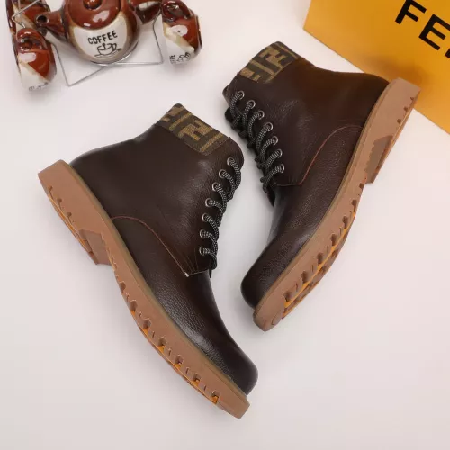 Cheap Fendi Fashion Boots For Men #1373359 Replica Wholesale [$92.00 USD] [ITEM#1373359] on Replica Fendi Fashion Boots