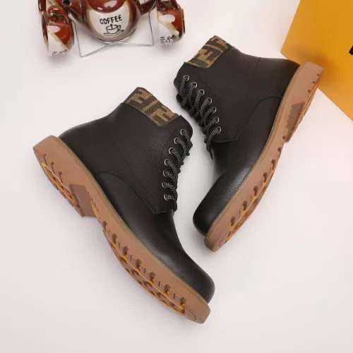 Cheap Fendi Fashion Boots For Men #1373360 Replica Wholesale [$92.00 USD] [ITEM#1373360] on Replica Fendi Fashion Boots