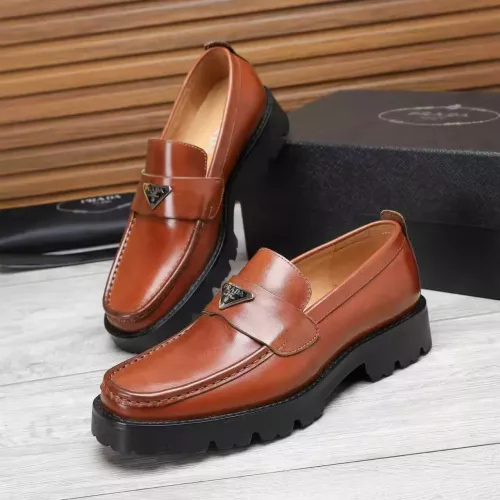 Prada Leather Shoes For Men #1373402