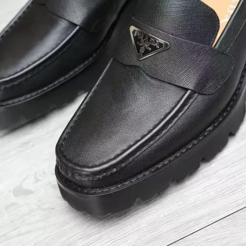 Cheap Prada Leather Shoes For Men #1373406 Replica Wholesale [$100.00 USD] [ITEM#1373406] on Replica Prada Leather Shoes