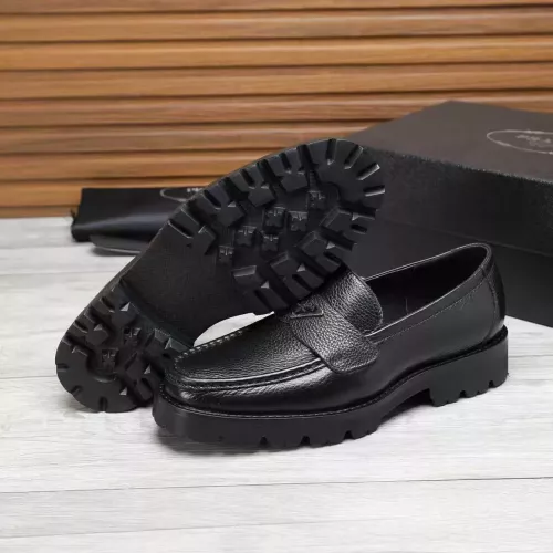 Cheap Prada Leather Shoes For Men #1373407 Replica Wholesale [$100.00 USD] [ITEM#1373407] on Replica Prada Leather Shoes