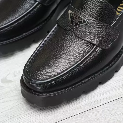 Cheap Prada Leather Shoes For Men #1373407 Replica Wholesale [$100.00 USD] [ITEM#1373407] on Replica Prada Leather Shoes