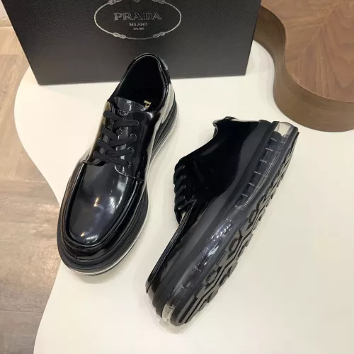 Cheap Prada Leather Shoes For Men #1373442 Replica Wholesale [$155.00 USD] [ITEM#1373442] on Replica Prada Leather Shoes