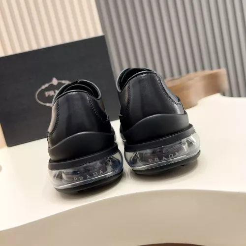 Cheap Prada Leather Shoes For Men #1373443 Replica Wholesale [$155.00 USD] [ITEM#1373443] on Replica Prada Leather Shoes