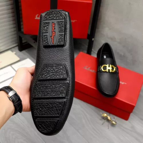 Cheap Salvatore Ferragamo Leather Shoes For Men #1373500 Replica Wholesale [$82.00 USD] [ITEM#1373500] on Replica Salvatore Ferragamo Leather Shoes