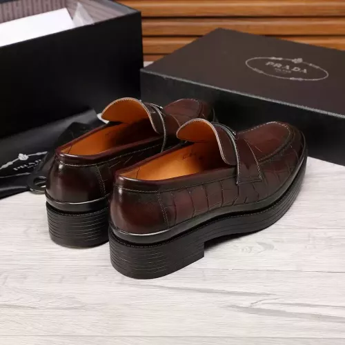 Cheap Prada Leather Shoes For Men #1373519 Replica Wholesale [$102.00 USD] [ITEM#1373519] on Replica Prada Leather Shoes