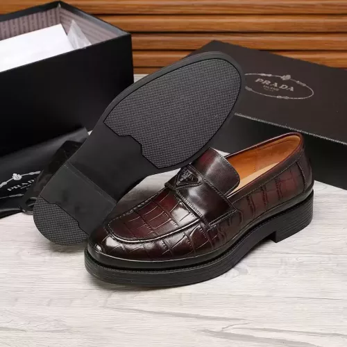 Cheap Prada Leather Shoes For Men #1373519 Replica Wholesale [$102.00 USD] [ITEM#1373519] on Replica Prada Leather Shoes