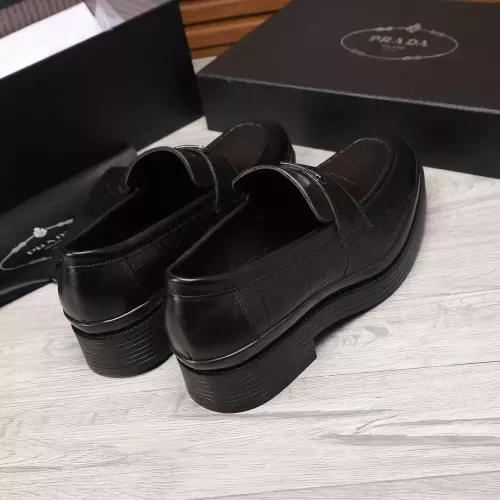 Cheap Prada Leather Shoes For Men #1373520 Replica Wholesale [$102.00 USD] [ITEM#1373520] on Replica Prada Leather Shoes