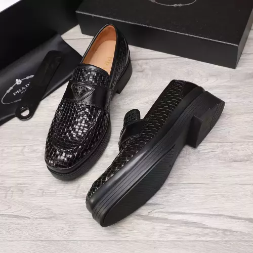 Cheap Prada Leather Shoes For Men #1373522 Replica Wholesale [$112.00 USD] [ITEM#1373522] on Replica Prada Leather Shoes