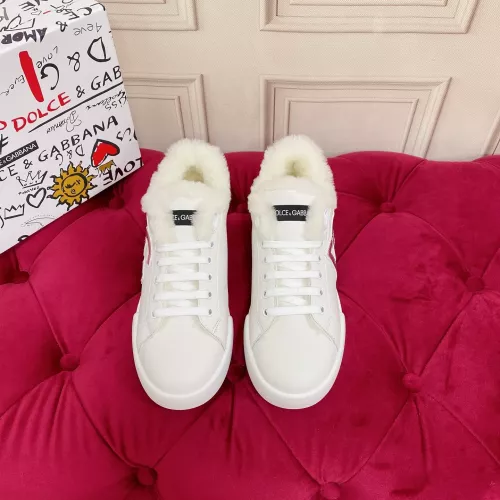 Cheap Dolce &amp; Gabbana D&amp;G Casual Shoes For Women #1373584 Replica Wholesale [$105.00 USD] [ITEM#1373584] on Replica Dolce &amp; Gabbana D&amp;G Casual Shoes