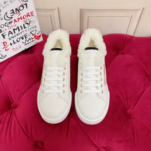 Cheap Dolce &amp; Gabbana D&amp;G Casual Shoes For Women #1373588 Replica Wholesale [$112.00 USD] [ITEM#1373588] on Replica Dolce &amp; Gabbana D&amp;G Casual Shoes