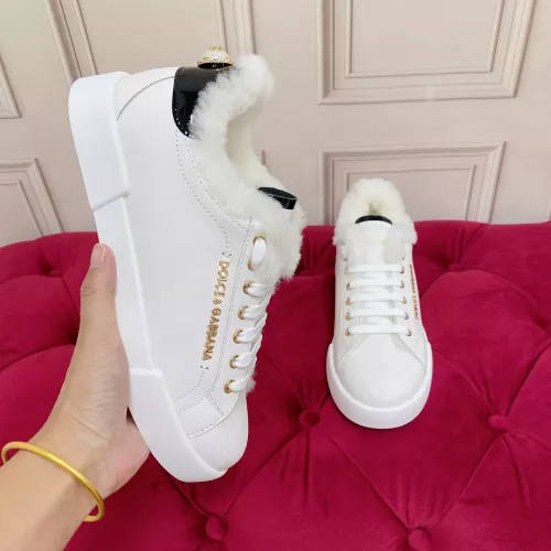 Cheap Dolce &amp; Gabbana D&amp;G Casual Shoes For Women #1373588 Replica Wholesale [$112.00 USD] [ITEM#1373588] on Replica Dolce &amp; Gabbana D&amp;G Casual Shoes