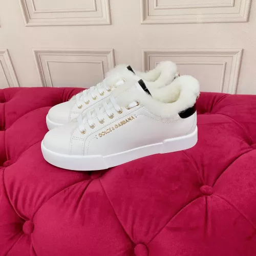 Cheap Dolce &amp; Gabbana D&amp;G Casual Shoes For Women #1373588 Replica Wholesale [$112.00 USD] [ITEM#1373588] on Replica Dolce &amp; Gabbana D&amp;G Casual Shoes