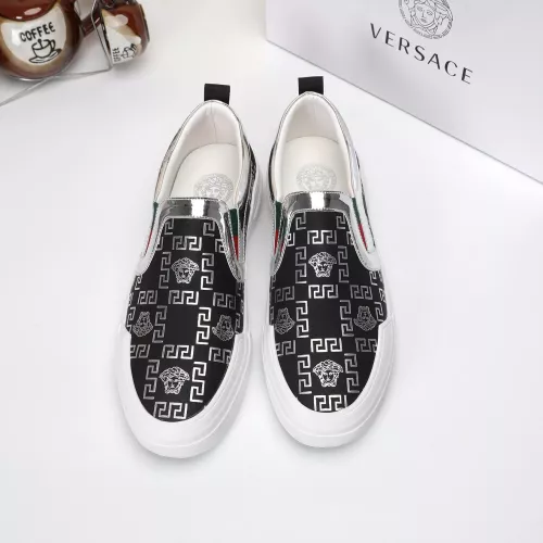 Cheap Versace Casual Shoes For Men #1373596 Replica Wholesale [$68.00 USD] [ITEM#1373596] on Replica Versace Casual Shoes