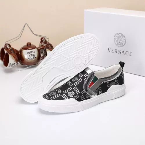 Cheap Versace Casual Shoes For Men #1373596 Replica Wholesale [$68.00 USD] [ITEM#1373596] on Replica Versace Casual Shoes