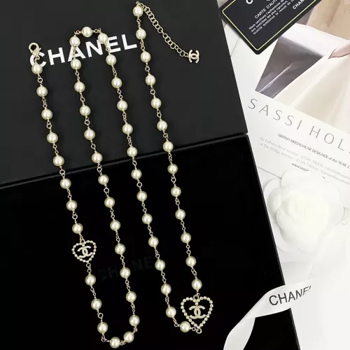 Cheap Chanel Necklaces For Women #1373598 Replica Wholesale [$68.00 USD] [ITEM#1373598] on Replica Chanel Necklaces