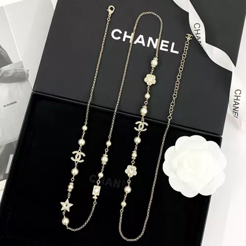 Cheap Chanel Necklaces For Women #1373599 Replica Wholesale [$64.00 USD] [ITEM#1373599] on Replica Chanel Necklaces