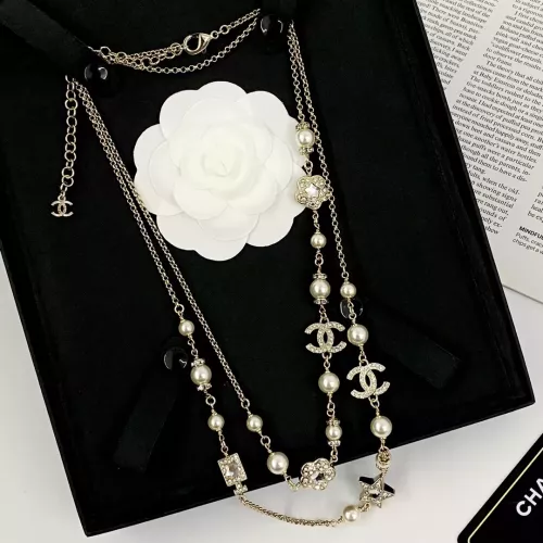 Cheap Chanel Necklaces For Women #1373599 Replica Wholesale [$64.00 USD] [ITEM#1373599] on Replica Chanel Necklaces
