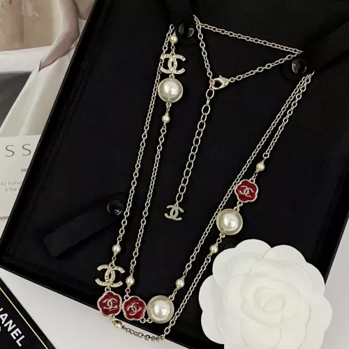 Cheap Chanel Necklaces For Women #1373609 Replica Wholesale [$52.00 USD] [ITEM#1373609] on Replica Chanel Necklaces