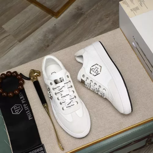 Cheap Philipp Plein PP Casual Shoes For Men #1373634 Replica Wholesale [$80.00 USD] [ITEM#1373634] on Replica Philipp Plein PP Casual Shoes