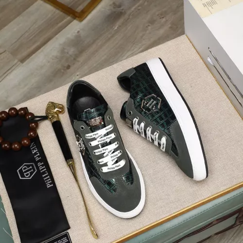 Cheap Philipp Plein PP Casual Shoes For Men #1373637 Replica Wholesale [$80.00 USD] [ITEM#1373637] on Replica Philipp Plein PP Casual Shoes