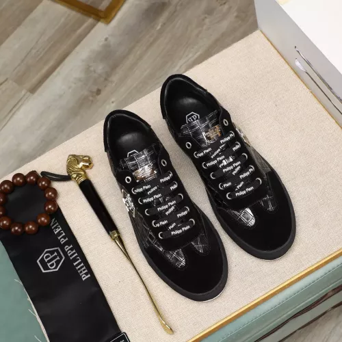 Cheap Philipp Plein PP Casual Shoes For Men #1373639 Replica Wholesale [$80.00 USD] [ITEM#1373639] on Replica Philipp Plein PP Casual Shoes