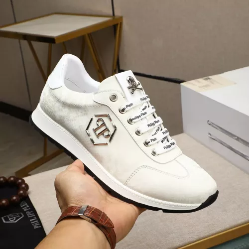 Cheap Philipp Plein PP Casual Shoes For Men #1373641 Replica Wholesale [$80.00 USD] [ITEM#1373641] on Replica Philipp Plein PP Casual Shoes