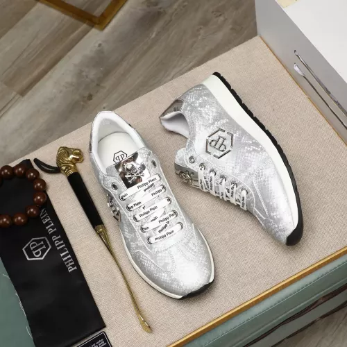 Cheap Philipp Plein PP Casual Shoes For Men #1373642 Replica Wholesale [$80.00 USD] [ITEM#1373642] on Replica Philipp Plein PP Casual Shoes