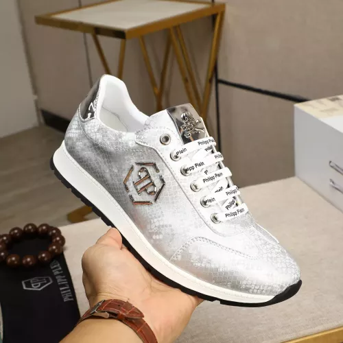 Cheap Philipp Plein PP Casual Shoes For Men #1373642 Replica Wholesale [$80.00 USD] [ITEM#1373642] on Replica Philipp Plein PP Casual Shoes