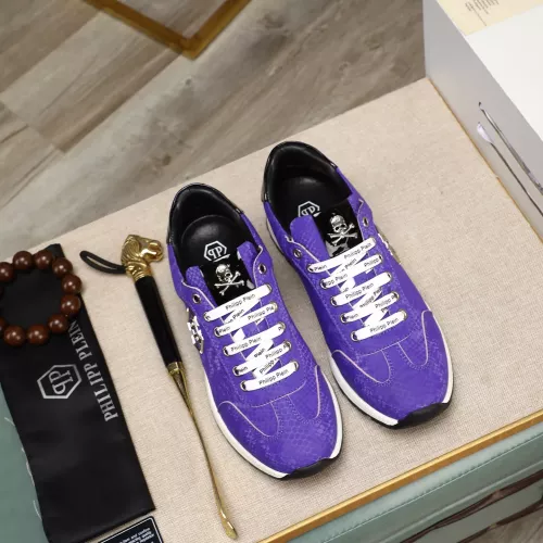 Cheap Philipp Plein PP Casual Shoes For Men #1373643 Replica Wholesale [$80.00 USD] [ITEM#1373643] on Replica Philipp Plein PP Casual Shoes