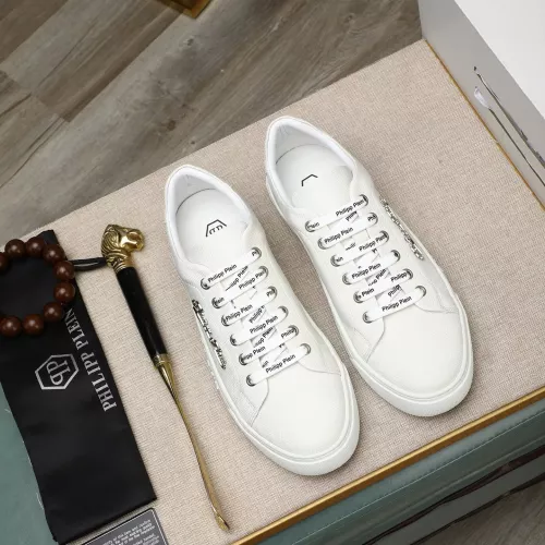 Cheap Philipp Plein PP Casual Shoes For Men #1373646 Replica Wholesale [$80.00 USD] [ITEM#1373646] on Replica Philipp Plein PP Casual Shoes