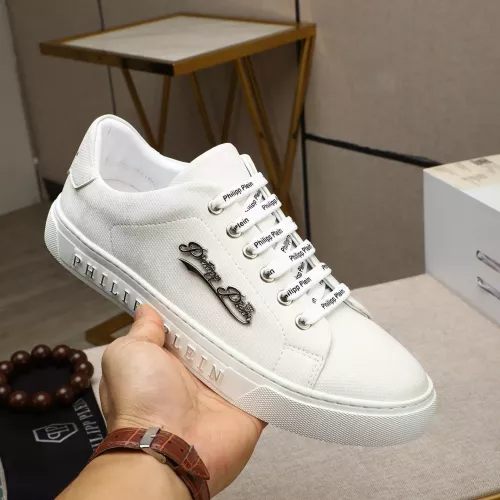 Cheap Philipp Plein PP Casual Shoes For Men #1373646 Replica Wholesale [$80.00 USD] [ITEM#1373646] on Replica Philipp Plein PP Casual Shoes