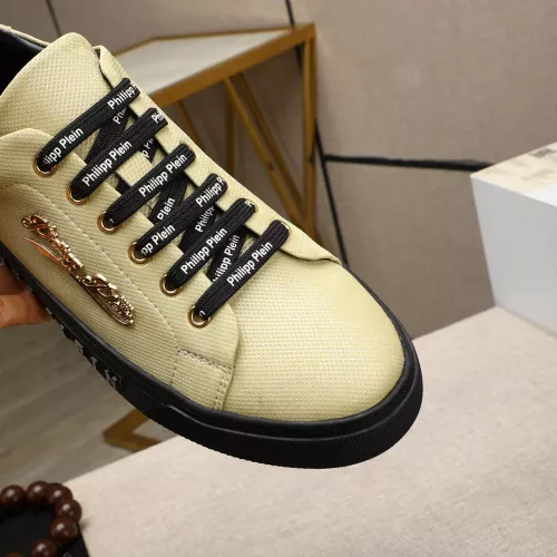 Cheap Philipp Plein PP Casual Shoes For Men #1373648 Replica Wholesale [$80.00 USD] [ITEM#1373648] on Replica Philipp Plein PP Casual Shoes
