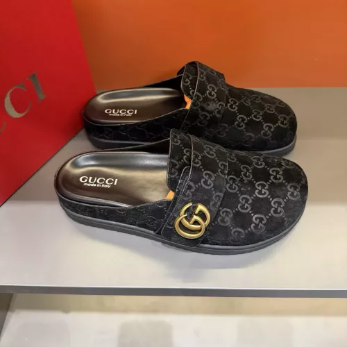 Cheap Gucci Slippers For Men #1373652 Replica Wholesale [$72.00 USD] [ITEM#1373652] on Replica Gucci Slippers