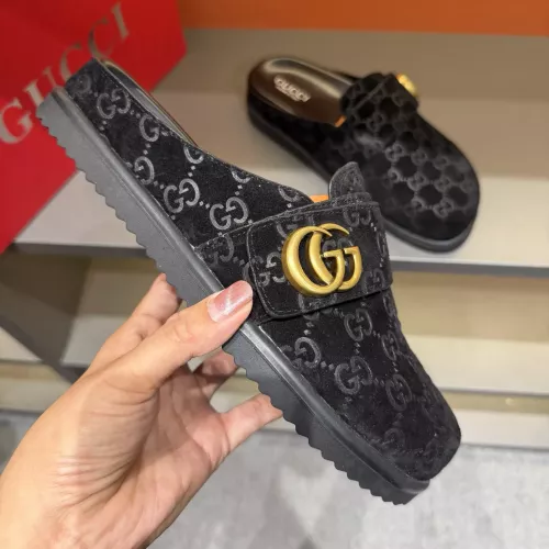 Cheap Gucci Slippers For Men #1373652 Replica Wholesale [$72.00 USD] [ITEM#1373652] on Replica Gucci Slippers