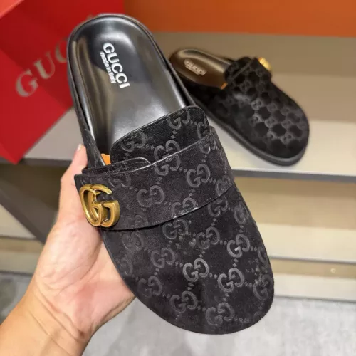 Cheap Gucci Slippers For Men #1373652 Replica Wholesale [$72.00 USD] [ITEM#1373652] on Replica Gucci Slippers