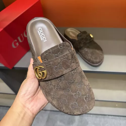 Cheap Gucci Slippers For Men #1373653 Replica Wholesale [$72.00 USD] [ITEM#1373653] on Replica Gucci Slippers