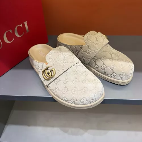 Cheap Gucci Slippers For Men #1373654 Replica Wholesale [$72.00 USD] [ITEM#1373654] on Replica Gucci Slippers