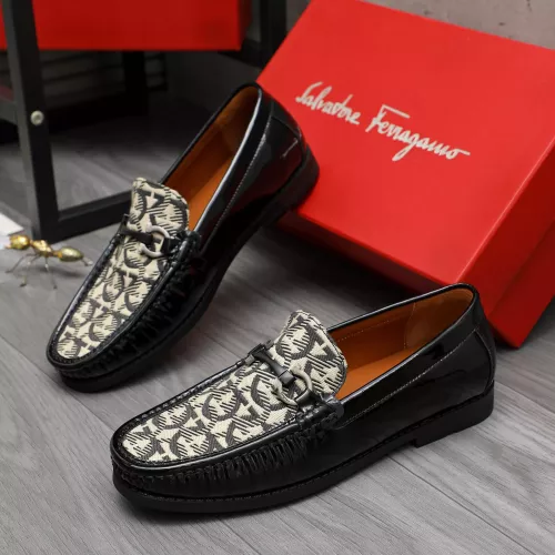 Salvatore Ferragamo Leather Shoes For Men #1373656