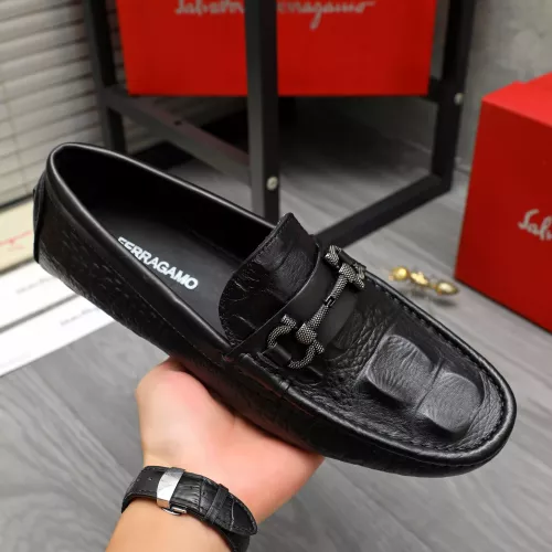 Cheap Salvatore Ferragamo Leather Shoes For Men #1373661 Replica Wholesale [$82.00 USD] [ITEM#1373661] on Replica Salvatore Ferragamo Leather Shoes