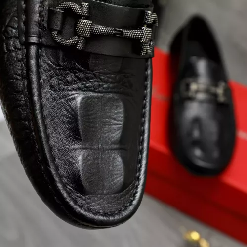 Cheap Salvatore Ferragamo Leather Shoes For Men #1373661 Replica Wholesale [$82.00 USD] [ITEM#1373661] on Replica Salvatore Ferragamo Leather Shoes
