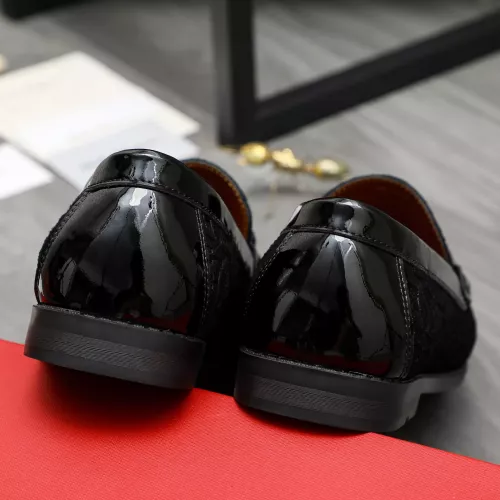 Cheap Salvatore Ferragamo Leather Shoes For Men #1373662 Replica Wholesale [$80.00 USD] [ITEM#1373662] on Replica Salvatore Ferragamo Leather Shoes
