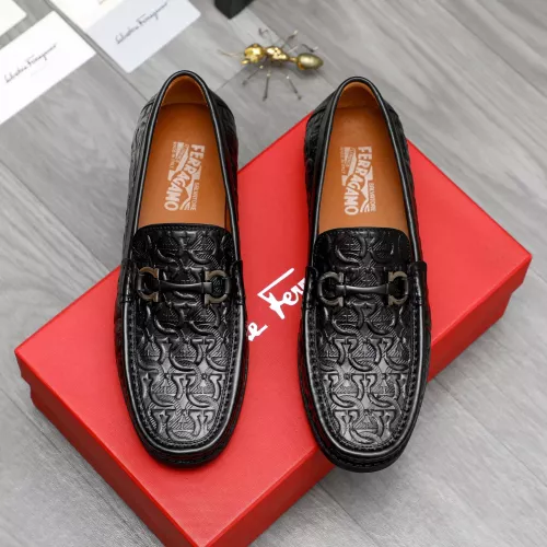Salvatore Ferragamo Leather Shoes For Men #1373663