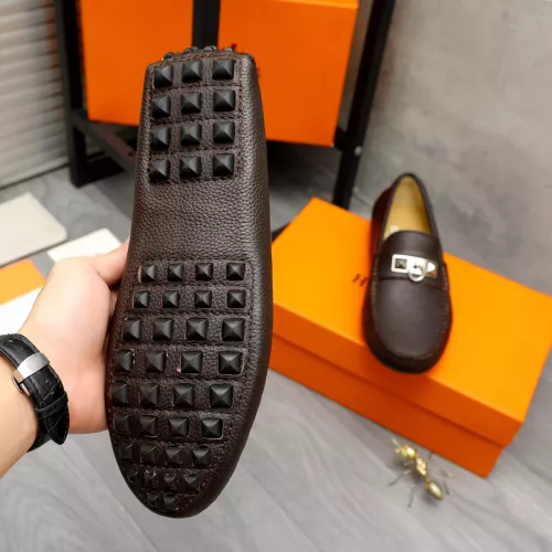 Cheap Hermes Leather Shoes For Men #1373667 Replica Wholesale [$82.00 USD] [ITEM#1373667] on Replica Hermes Leather Shoes