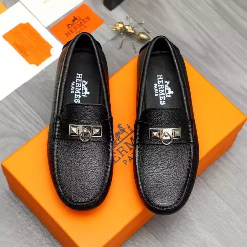 Cheap Hermes Leather Shoes For Men #1373668 Replica Wholesale [$82.00 USD] [ITEM#1373668] on Replica Hermes Leather Shoes