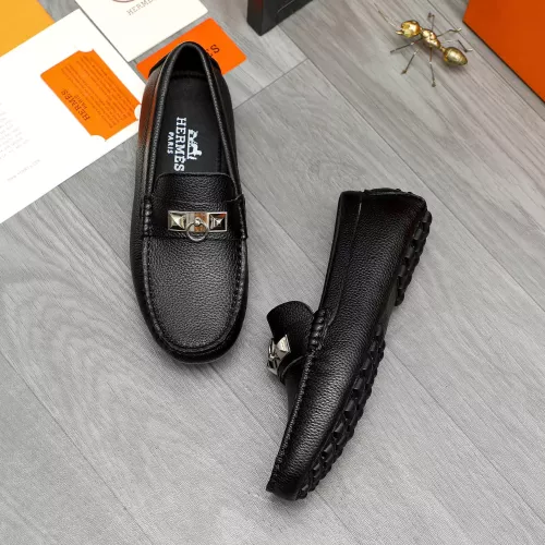 Cheap Hermes Leather Shoes For Men #1373668 Replica Wholesale [$82.00 USD] [ITEM#1373668] on Replica Hermes Leather Shoes