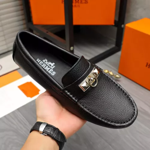 Cheap Hermes Leather Shoes For Men #1373668 Replica Wholesale [$82.00 USD] [ITEM#1373668] on Replica Hermes Leather Shoes