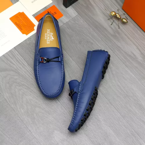Cheap Hermes Leather Shoes For Men #1373669 Replica Wholesale [$82.00 USD] [ITEM#1373669] on Replica Hermes Leather Shoes