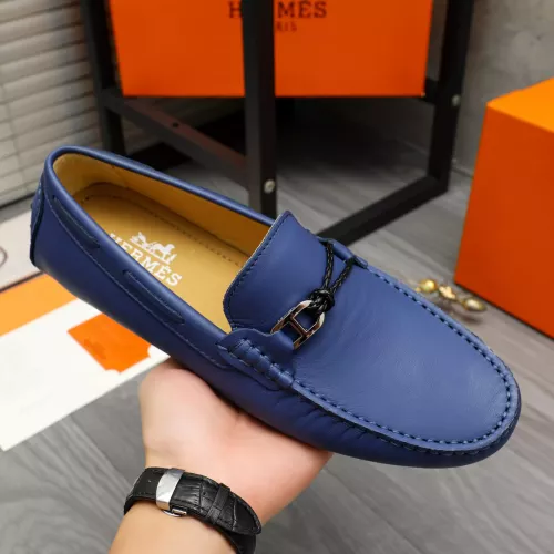Cheap Hermes Leather Shoes For Men #1373669 Replica Wholesale [$82.00 USD] [ITEM#1373669] on Replica Hermes Leather Shoes
